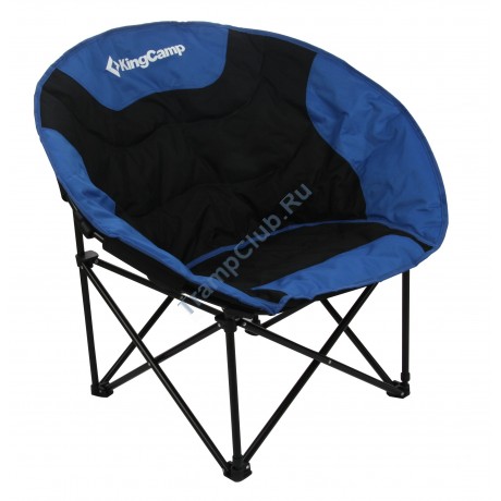 Кресло скл. cталь KING CAMP 3816 Moon Leisure Chair (84Х70Х80  синий) - KC3816