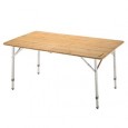 KING CAMP 3929 Bamboo Folding table  стол скл., алюм (120Х70Х70 см)