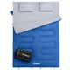 3143 OXYGEN 250D -3C 220x150 спальный мешок (синий)