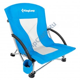 3841 Portable Low Sling Chair кресло скл. cталь. (синий, 58х59х20/67)