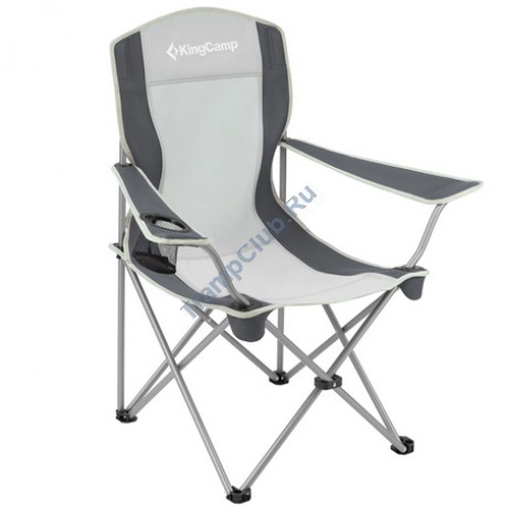 Кресло кемпинговое KING CAMP 3818 Arms Chair (черно-серый) - KC3818