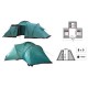 Tramp палатка Brest 9 зеленый