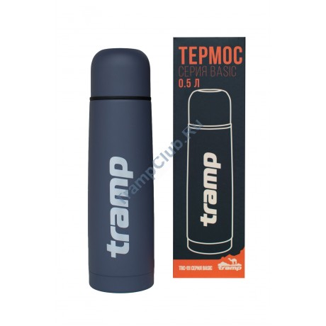 Термос Tramp Basic 0.5 л серый - TRC-111