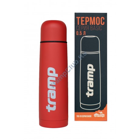 Термос Tramp Basic  0.5 л красный - TRC-111