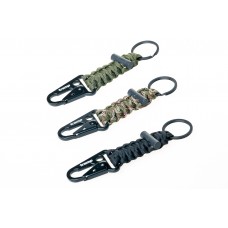 Tramp брелок паракордовый для ключей (карабин/кольцо для ключей/огниво) паракорд, камуфляж