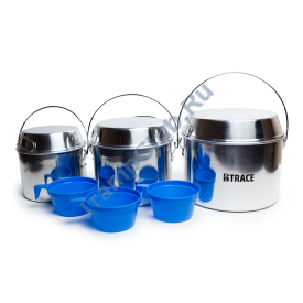 Набор посуды BTrace 3-4 персоны алюминий