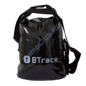 Гермосумка BTrace усиленная ПВХ литой 10л (Черный)