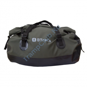 Гермосумка BTrace усиленная ПВХ трикотаж 120л (Оливковый/черный)