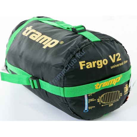 Спальный мешок Tramp FARGO (V2) правый туристический