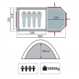 Палатка кемпинговая Tramp Anaconda 4 (V2) - TRT-78