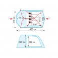 Палатка кемпинговая Tramp Baltic Wave (V2) - TRT-79