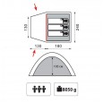 Палатка кемпинговая Tramp Bell 3 (V2) - TRT-80