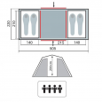 Палатка кемпинговая Tramp Brest 4 (V2) - TRT-82 Палатка кемпинговая Tramp Brest 4 (V2) - TRT-82