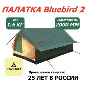 Totem палатка Bluebird 2 (V2) зеленый