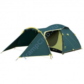 Tramp палатка Grot 3 (V2) зеленый Tramp палатка Grot 3 (V2) зеленый