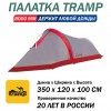 Tramp палатка Bike 2 (V2) серый