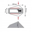Палатка Tramp  Air 1 Si туристическая серая - TRT-93 Палатка Tramp  Air 1 Si туристическая серая - TRT-93