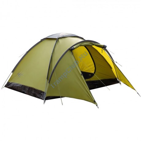 Палатка туристическая Tramp Lite Fly 3 зеленый - TLT-003