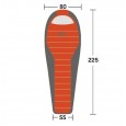 Мешок спальный Tramp Fjord T-Loft Regular экстремальный (прав.) – TRS-049R