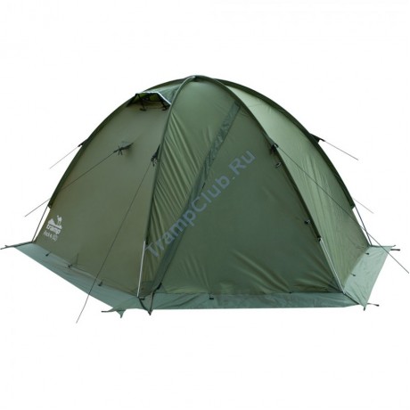 Палатка экстремальная Tramp Rock 4 (V2) зеленый - TRT-29