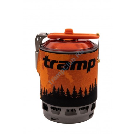 Tramp cистема для приготовления пищи 1 л. Оранжевый - Tramp TRG-115