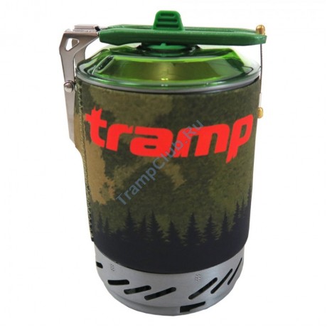 Tramp cистема для приготовления пищи 1 л. Оливковый - Tramp TRG-115