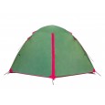 Палатка туристическая Tramp Lite Camp 2  зелёный - TLT-010