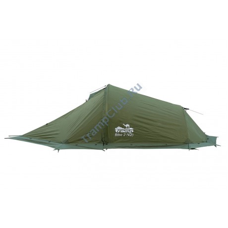 Палатка экстремальная Tramp Bike 2 (V2) зеленый - TRT-20