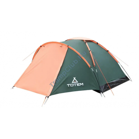Палатка туристическая Totem Summer 4 Plus зеленый - TTT-032