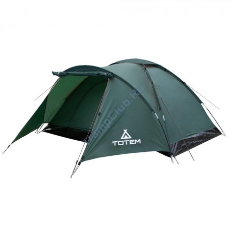 Палатка туристическая Totem Summer 4 Plus зеленый - TTT-032