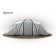 Палатка кемпинговая Talberg BASE 4 SAHARA (серый) - TLT-025S