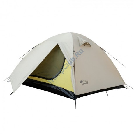 Палатка туристическая Tramp Lite Tourist 3 песочный - TLT-002