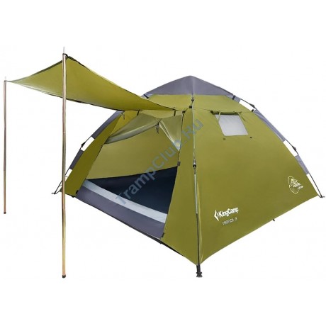 Палатка-автомат King Camp MONZA 3 (зеленый) - 3094