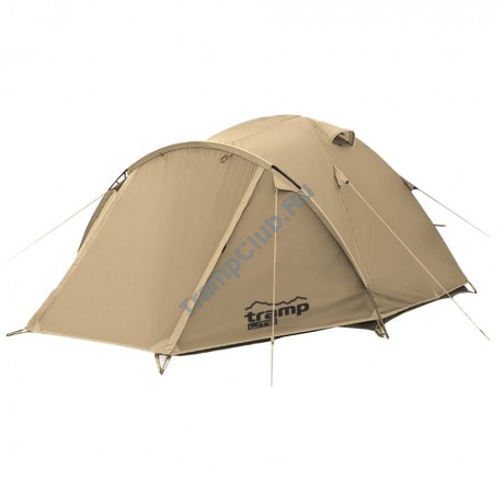 Палатка туристическая Tramp Lite Camp 4 песочный - TLT-022.06