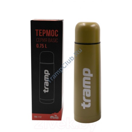 Термос Tramp Basic  0,75 л хаки - TRC-112