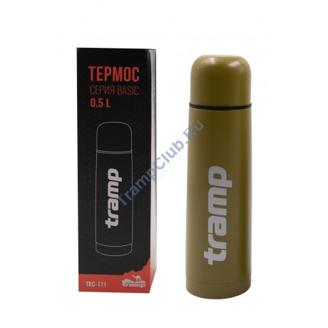 Термос Tramp Basic  0.5 л хаки - TRC-111