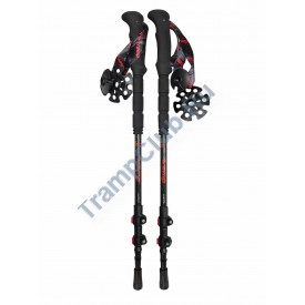   Tramp палки треккинговые Carbon чёрный