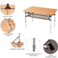 Стол складной KING CAMP 2016 4-Folding Bamboo Table 10065plus - KC2016