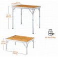 Стол раскладной KING CAMP 3935 Bamboo table S бамбук - KC3935