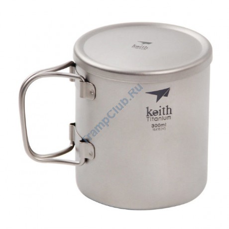 Термокружка титановая 300ml Keith Ultralight Mug Titan - Ti3352