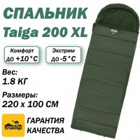 Tramp мешок спальный Taiga 200 XL правый