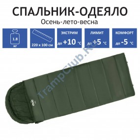 Tramp мешок спальный Taiga 200 XL правый