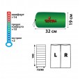 Мешок спальный Totem Woodcock Left олива L - TTS-001