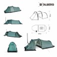 Палатка TALBERG NORGAN 2 (зеленый) - TLT-087