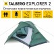 EXPLORER 2 палатка Talberg (зелёный)