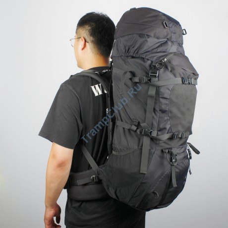 Походный рюкзак SAMSTRONG 80л. (черный) - B0441