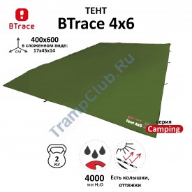 Tent BTrace 4x6   (Зеленый)