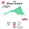 Tent BTrace 4,4x4,4 со стойками  (Зеленый)