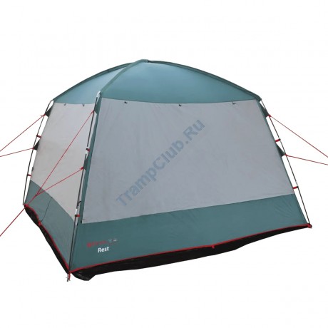 Палатка-шатер BTrace Rest (Зеленый/Серый) - T0466					