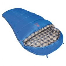 Спальный мешок BTrace Mega Правый (Правый,Серый/Синий)